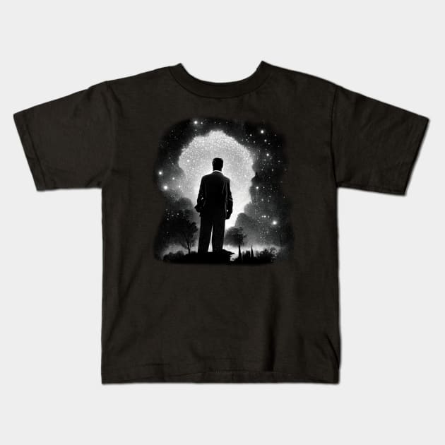 Between Science and Superstition Kids T-Shirt by Wolfsmoke